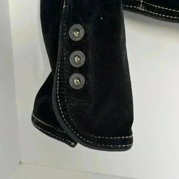 Guess Black Velvet Jacket - Picture 2 of 16